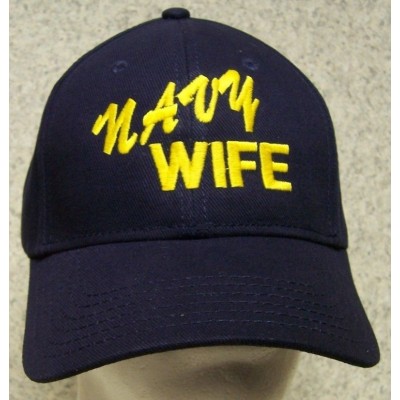 Embroidered Baseball Cap Military Navy Wife NEW 1 hat  fits all 804686174075 eb-23962374